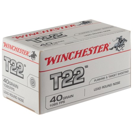 50 Munitions Winchester T22 - 22.lr | 40 gr