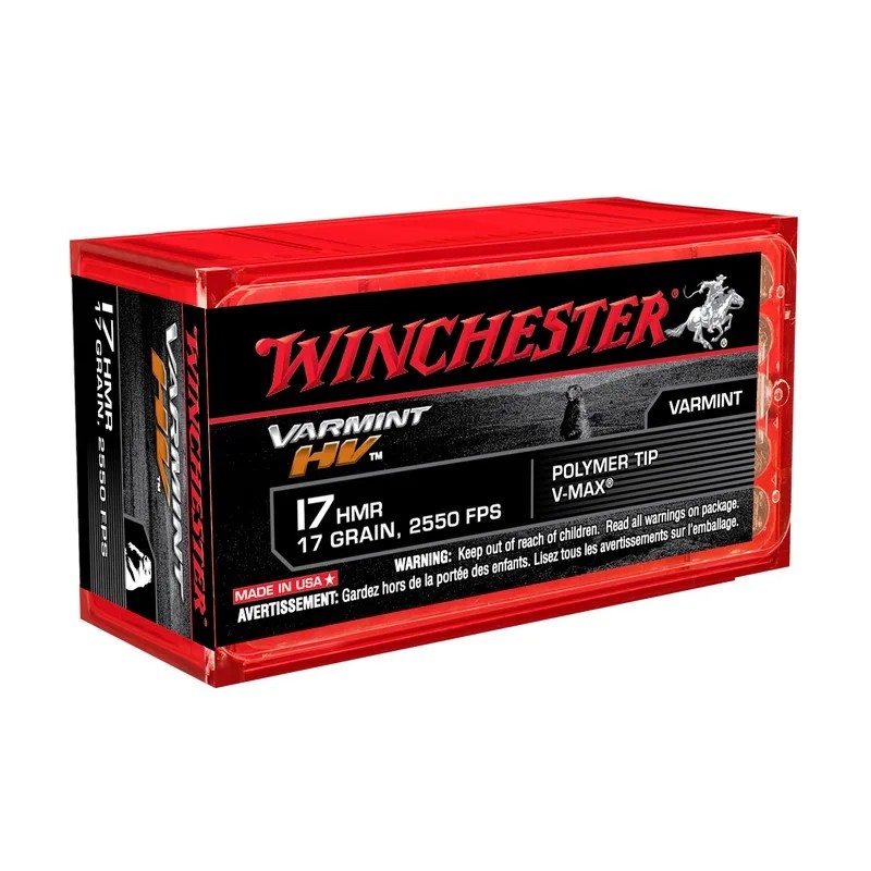 50 Munitions Winchester .17 Hmr | 17 gr V-Max