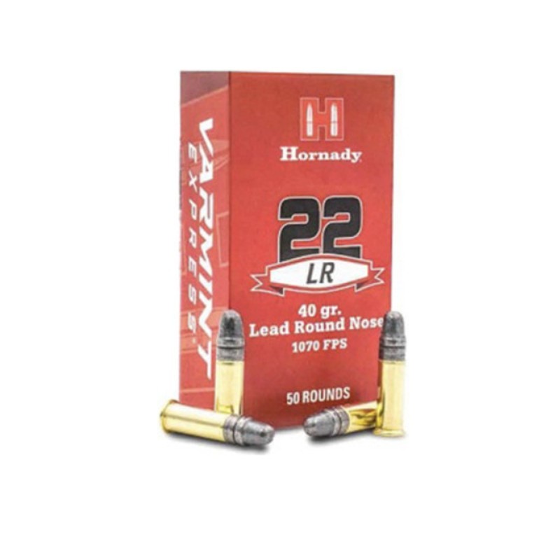 50 Munitions Hornady 22.lr | 40 gr