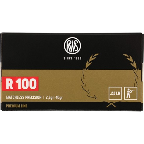50 Munitions RWS R100  - 22.lr | 40 gr