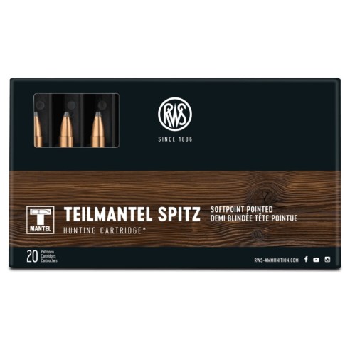 20 Munitions RWS 243 Win | Teilmantel 96 gr