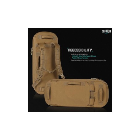 Savior Specialist Covert 34" Rifle Case Sable