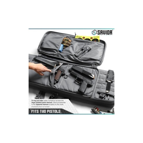 Savior Housse American Classic Double 42' Grise