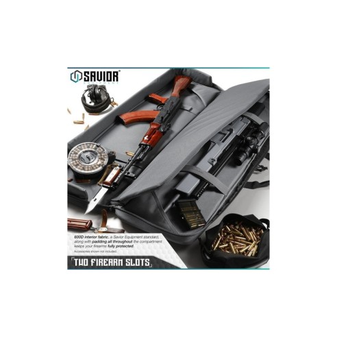 Savior Housse American Classic Double 42' Grise