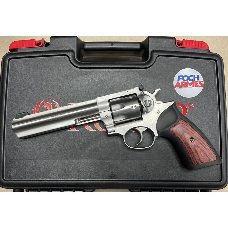 Revolver Ruger GP100 6" Inox - .357 Mag