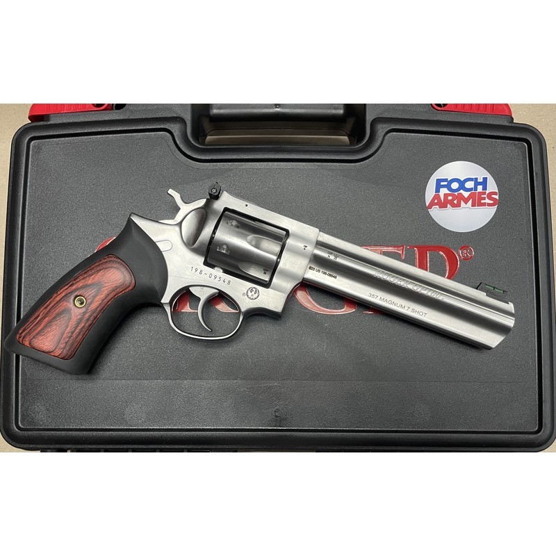 SOLDES D'ÉTÉ | Revolver Ruger GP100 6" Inox - .357 Mag 2