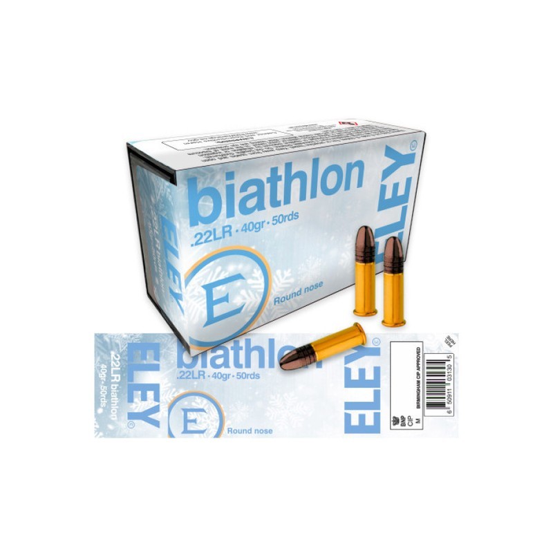 50 Munitions Eley Biathlon Club - 22.lr | 40 gr 2