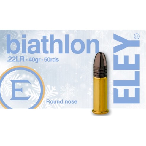 50 Munitions Eley Biathlon Club - 22.lr | 40 gr