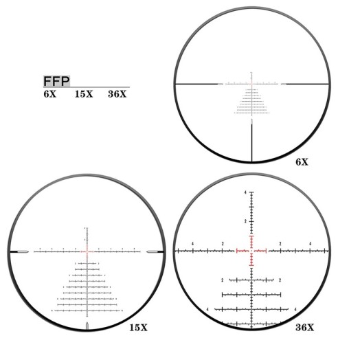 Lunette DiscoveryOpt XED 6-36x56 FFP MRAD -...