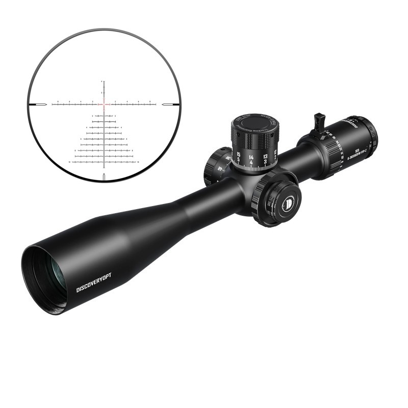 Lunette DiscoveryOpt XED 6-36x56 FFP MRAD - Zero Stop -...