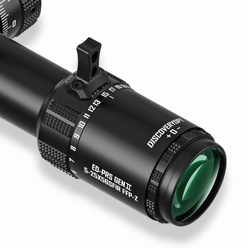 Lunette DiscoveryOpt ED 5-25x56 FFP MRAD - Zero Stop - 34 mm 2