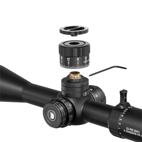 Lunette DiscoveryOpt ED 5-25x56 FFP MRAD - Zero...