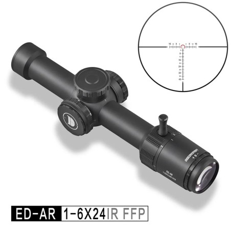 Lunette de tir DiscoveryOpt ED-AR 1-6x24 IR FFP