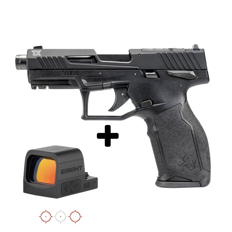 Pack Pistolet Taurus TX22  Toro - .22 Lr