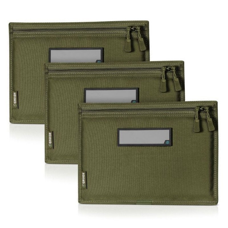 Savior Lot de 3 Sacs de Rangement OD Green