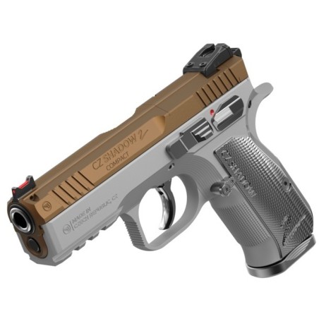 Pistolet CZ Shadow 2 Compact Industrial Noir / Rose / Or / Gris . 9x19