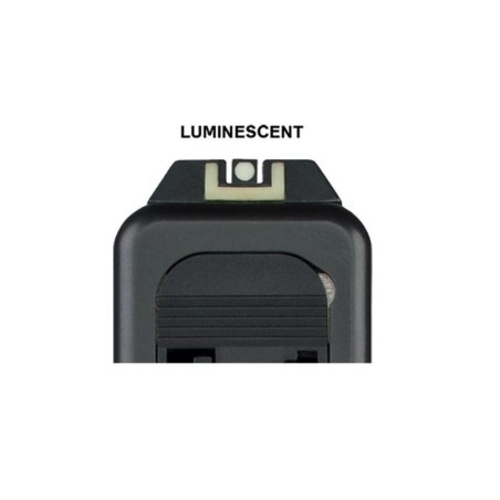 Guidon acier Glock luminescent 4.9mm GMS