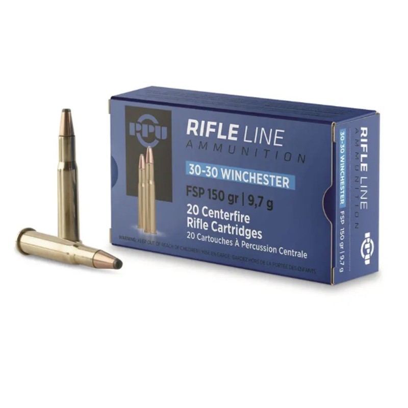 20 Munitions Partizan 30-30 Win | FSP 150 gr