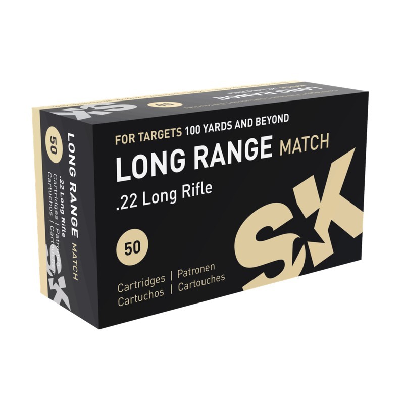 50 Munitions SK Long Range Match 22.lr | 40 gr
