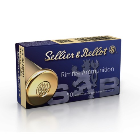 50 Munitions Sellier & Bellot .22 Short |  28 gr