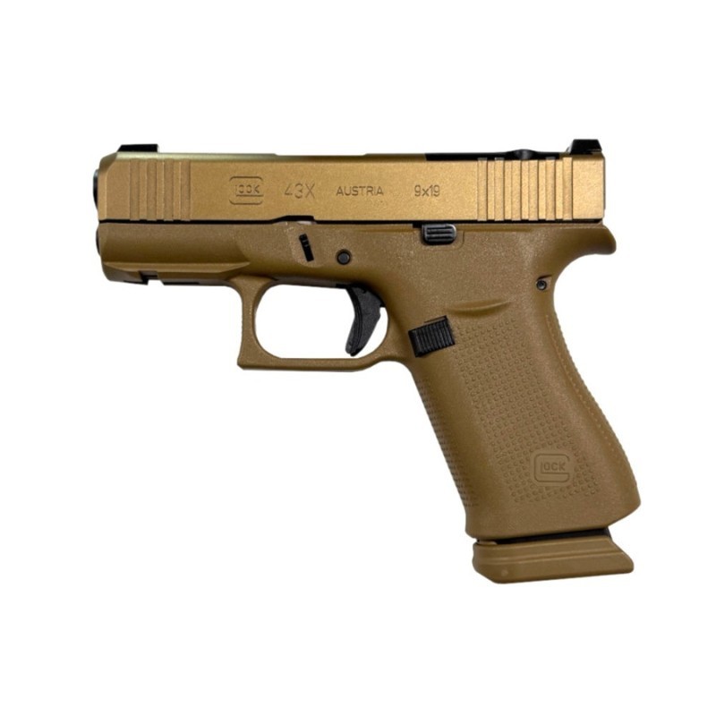 Glock 43X MOS-K FS Rail Coyote
