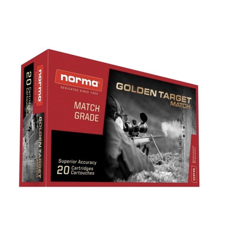 20 Munitions Norma Golden Target 6,5 Creedmoor - 143gr