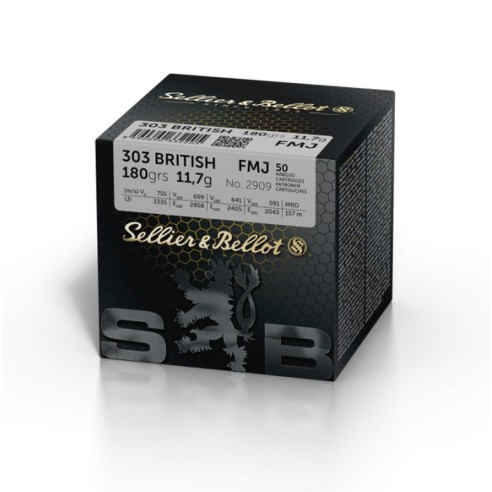 50 Munitions Sellier & Bellot 303 Bristish |...