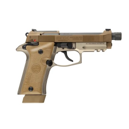 Pistolet Beretta 80X Cheetah Tactical FDE - 9mm court