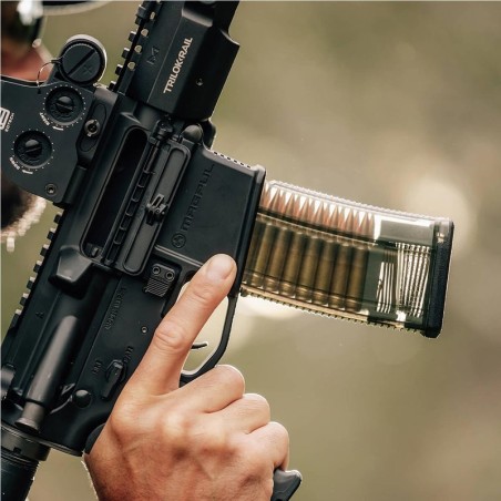 Chargeur transparent Magpul TMAG pour AR-15 - 30 coups