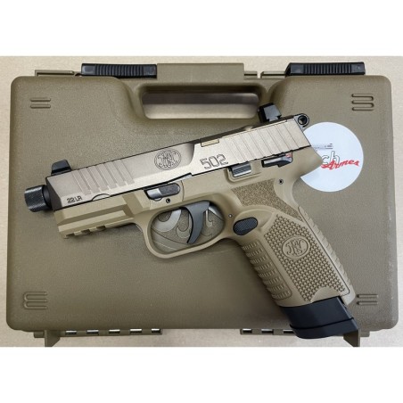 Pistolet FN 502 Tactical FDE – .22 LR (0155)