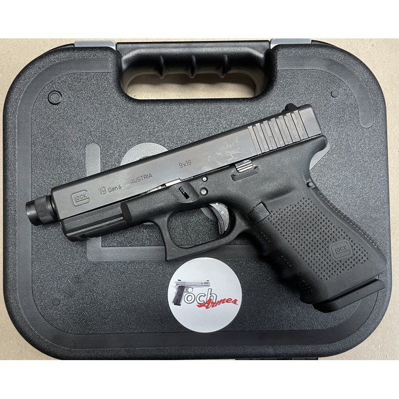 Pistolet Glock 19 Gen4 Fileté (0159) 2
