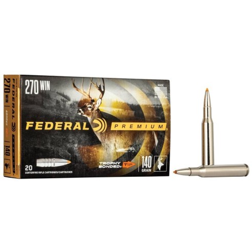 20 Munitions Federal Trophy Bonded Tip .270 Win...
