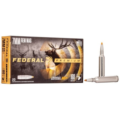 20 Munitions Federal Trophy Bonded Tip 7mm Rem...