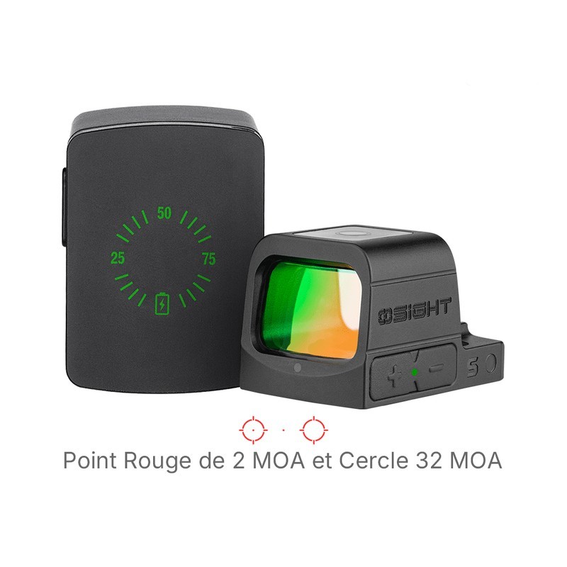 Point rouge Osight S - 2 & 32 MOA