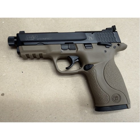 Pistolet Smith & Wesson MP 22 Compact FDE -...