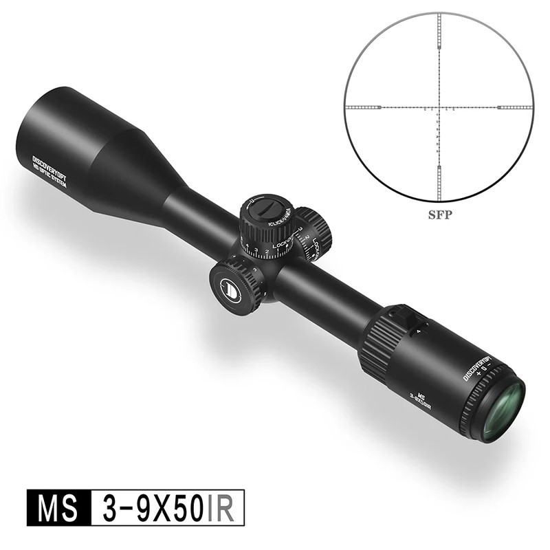 Lunette DiscoveryOpt MS 3-9X50 IR-SFP-MOA Diamètre : 25.4MM