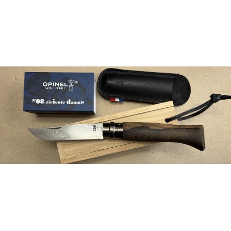 Couteau OPINEL N°08 Damas Ziricote